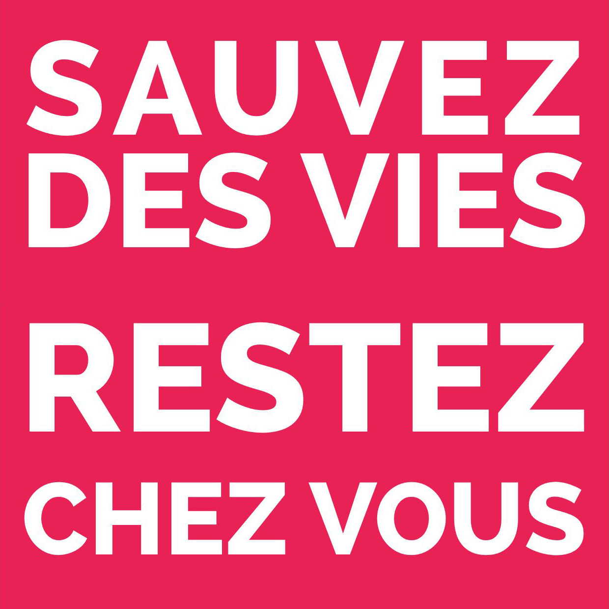 Rappel sur les consignes de confinement